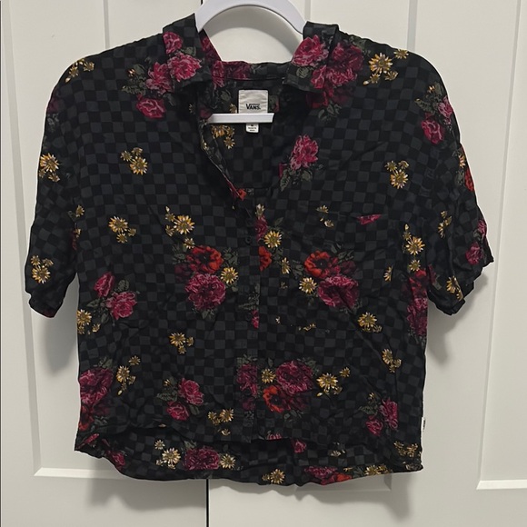 Vans Tops - VANS Women’s floral button down blouse size: M